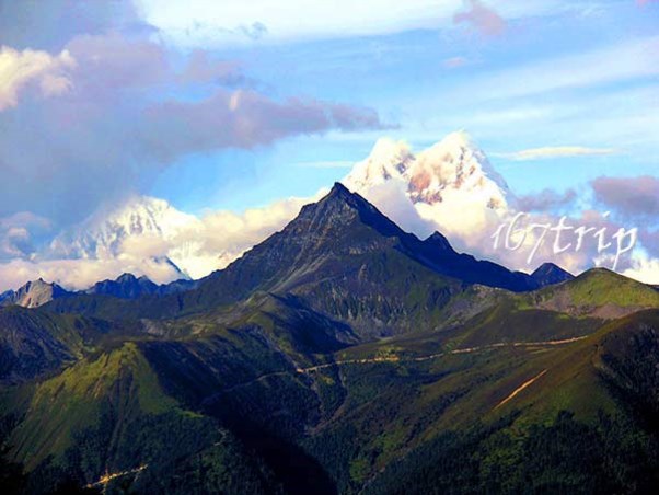 九寨溝雪山